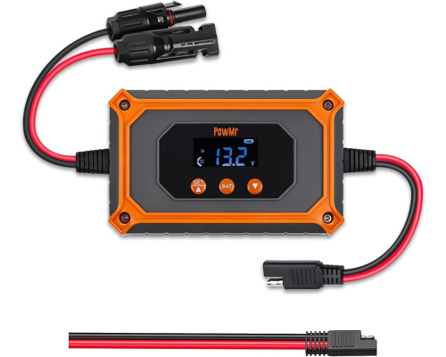 Контролер заряду сонячних батарей PowMr 15A 12V/24V MPPT