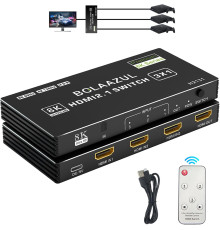 Комутатор HDMI 2.0 4K 144 Гц з пультом дистанційного керування