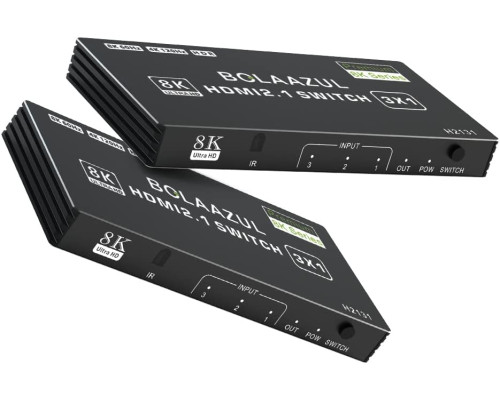 Комутатор HDMI 2.0 4K 144 Гц з пультом дистанційного керування
