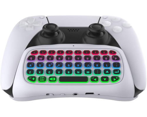 Бездротова RGB-клавіатура для PS5/PS5 Pro