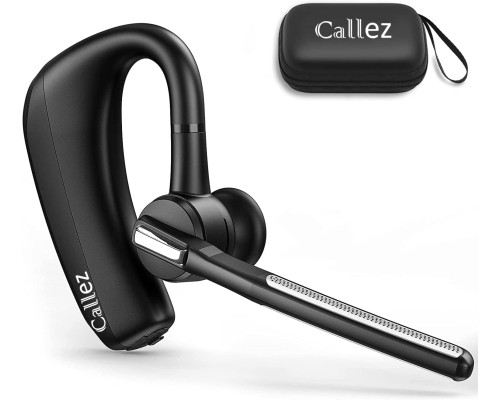 Бездротова гарнітура Callez Bluetooth з двома мікрофонами та шумозаглушенням