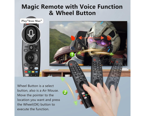 Пульт дистанційного керування Voice Magic Remote для смарт-телевізорів LG
