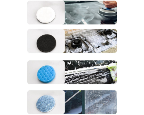 Акумуляторна щітка-швабра Cleaning Brush 9в1 з універсальними насадками