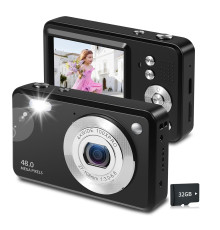 Цифровий фотоапарат 1080p 48MP Fceoul
