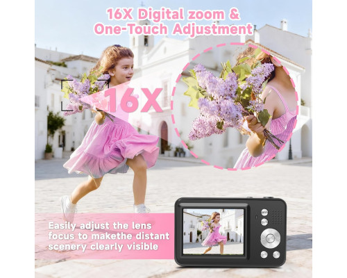 Цифровий фотоапарат 1080p 48MP Fceoul