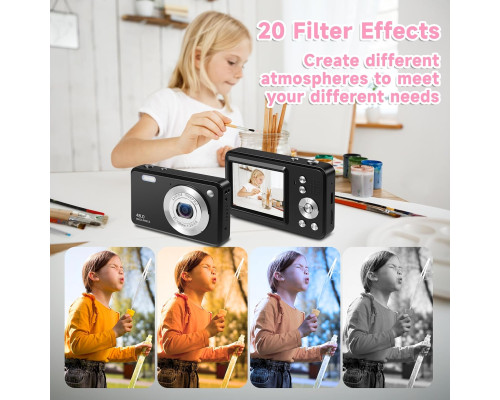 Цифровий фотоапарат 1080p 48MP Fceoul