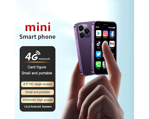Міні-смартфон 4G Hipipooo з акумулятором 2000 мАч та двома SIM-картами