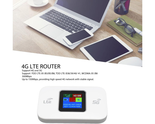 Портативний Wi-Fi роутер 4G LTE 300 Мбіт/с GOWENIC