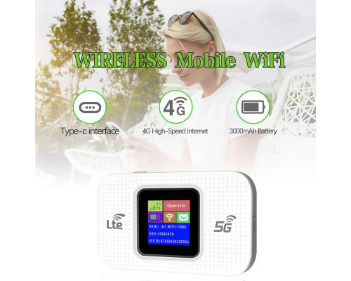 Портативний Wi-Fi роутер 4G LTE 300 Мбіт/с GOWENIC