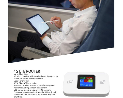 Портативний Wi-Fi роутер 4G LTE 300 Мбіт/с GOWENIC