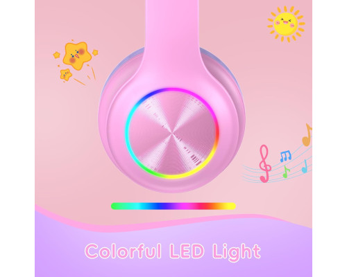 Безпровідні дитячі навушники Bluetooth з LED-підсвіткою