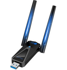 Мережевий USB адаптер Wi-Fi 1300 Мбіт/с з 2 антенами