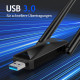 Мережевий USB адаптер Wi-Fi 1300 Мбіт/с з 2 антенами