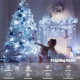 Гірлянда LED на батарейках 40 м з пультом та таймером (4 шт)