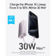 Повербанк Anker 10000 мА·год з вбудованим кабелем USB-C