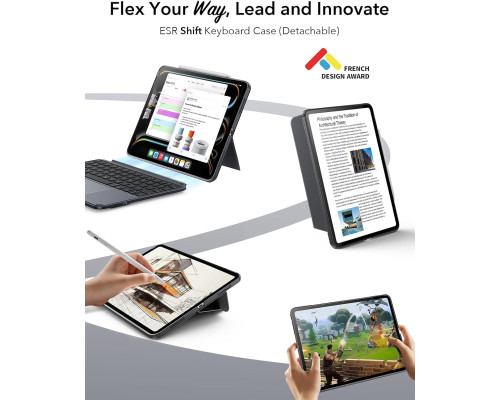 Чохол для iPad Air 11 дюймів з клавіатурою M4/M3/M2