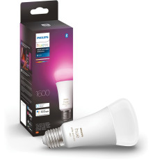 Розумна LED лампа Philips Hue E27 600 лм з голосовим керуванням