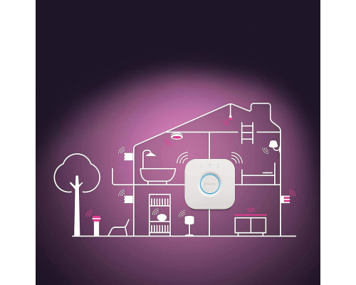 Розумна LED лампа Philips Hue E27 600 лм з голосовим керуванням