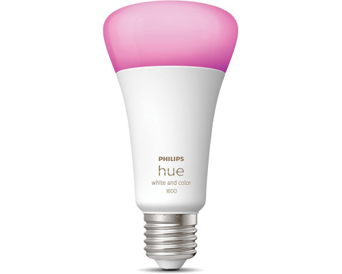 Розумна LED лампа Philips Hue E27 600 лм з голосовим керуванням
