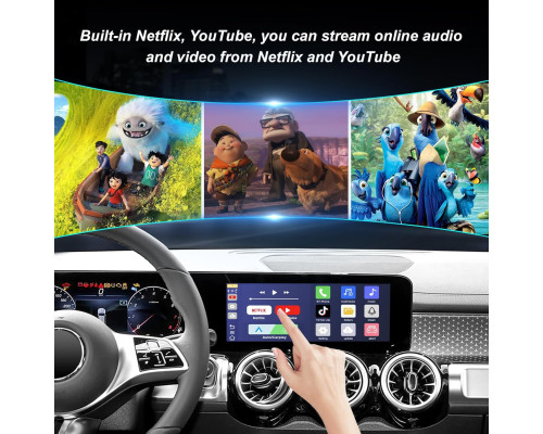 Автомобільний CarPlay Box з бездротовим підключенням та TF-картою