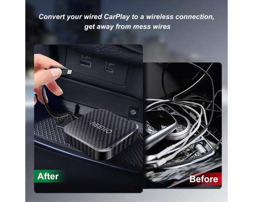 Автомобільний CarPlay Box з бездротовим підключенням та TF-картою