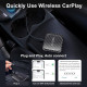Автомобільний CarPlay Box з бездротовим підключенням та TF-картою