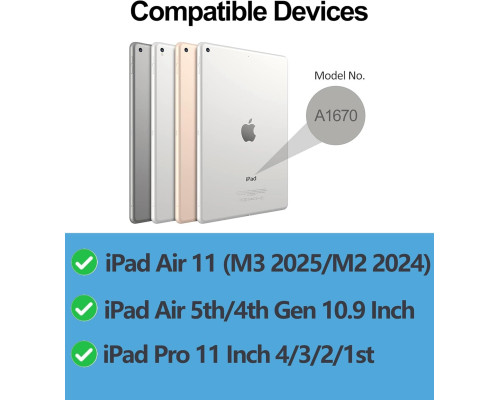 Клавіатура для iPad Pro 11 та Air 10.9 з USB-C та підсвіткою
