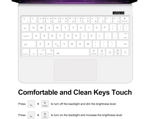 Клавіатура для iPad Pro 11 та Air 10.9 з USB-C та підсвіткою