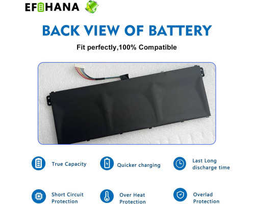 Акумулятор для ноутбука Acer Aspire ємністю 50.29Wh