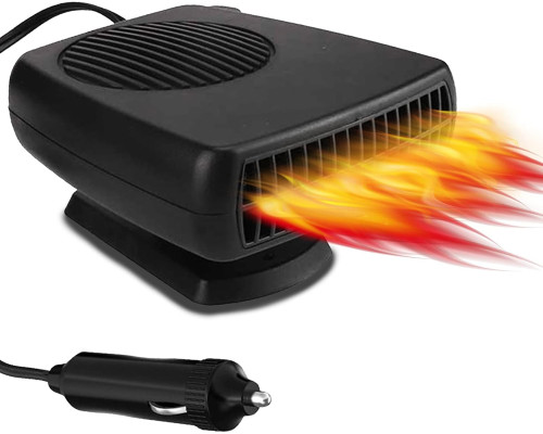 Автомобільний обігрівач 200W у прикурювач з функцією обдуву