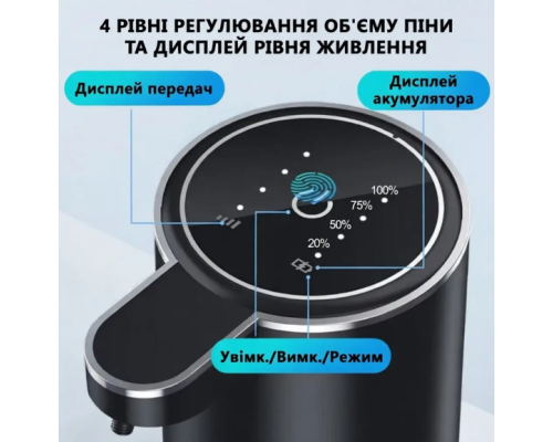Автоматичний сенсорний диспенсер для мила з USB