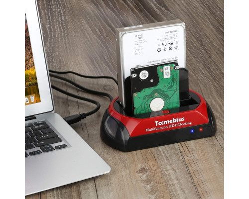 Док-станція для жорстких дисків USB 2.0 Tccmebius