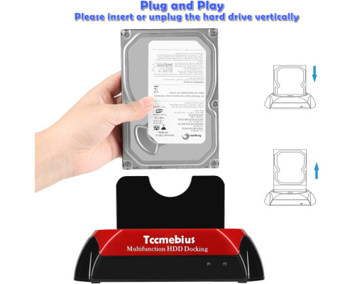 Док-станція для жорстких дисків USB 2.0 Tccmebius