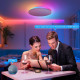 Світильник стельовий LED з регулюванням яскравості RGB