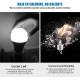LED лампи 12 Вт з цоколем E27 тепле світло 3000K 960 лм (6 шт)