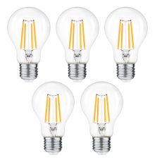 LED лампи EXTRASTAR  8 Вт тепле світло 2700K 950 лм (5 шт)