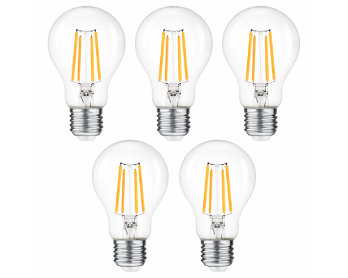 LED лампи EXTRASTAR  8 Вт тепле світло 2700K 950 лм (5 шт)