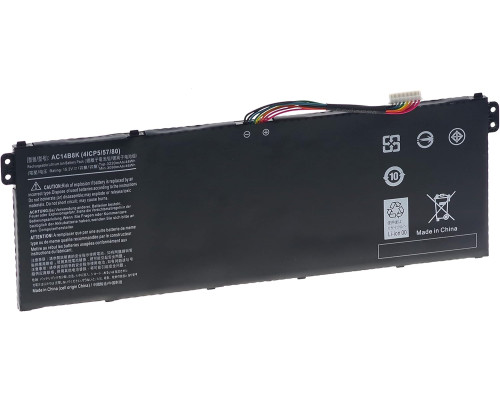 Акумулятор для ноутбука AC14B8K на 15.2 В