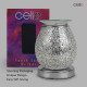 Електрична аромалампа Cello Silver Mosaic із сенсорним керуванням
