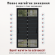 Магнітна затемнювальна москітна сітка на двері з вшитими магнітами 80 x 210 см